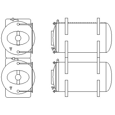 Horizontal beer maturation lager tanks Horizontal beer maturation lager tanks