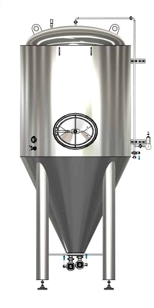 CCTM-500A3 Modular cylindrically-conical fermentation tank, 3.0 bar, 500/600 L CCTM A3 001 1000x500 - CCTM-500A3 Modular cylindrically-conical fermentation tank, 3.0 bar, 500/600 L - a3, a3sets