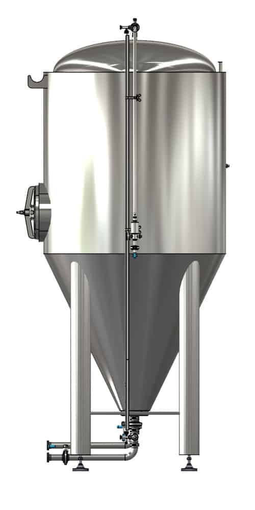CCTM-7000B2 Modular cylindrically-conical fermentation tank, 3.0 bar, 7000/8236 L CCTM B2 002 1000x500 - CCTM-7000B2 Modular cylindrically-conical fermentation tank, 3.0 bar, 7000/8236 L - b2, b2sets