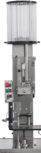 CBFSA-MB4411 Compact semi-automatic filling machine for Champagne-bottles : rinsing, filling, capping, wire-fixing corker - CBFSA-MB4411 Compact semi-automatic filling machine for Champagne-bottles : rinsing, filling, capping, wire-fixing - cbm