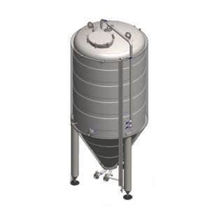 CCT-30000C: Cylindrokónická fermentační nádrž CLASSIC, 0.5-3.0 bar, izolovaná, 3.0 bar