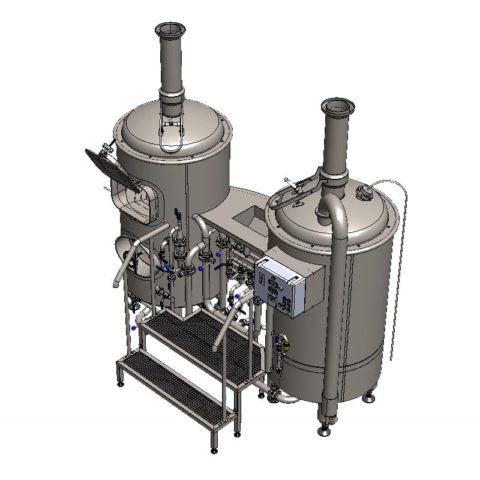 Brewhouse wort machine for the BREWORX CLASSIC 300 breweries