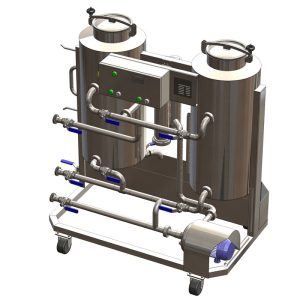 CIP-102: Reinigings- en ontsmettingsstation 2 × 100 liter
