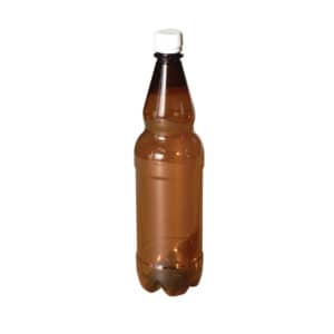 70st PET-fles bruin 1.0L (zonder dop)