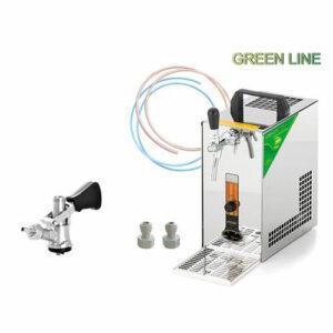 DBCS-1x25C GREENLINE Compact drankkoel-uitgiftesysteem 310W / 1 lijn / 1 fustkoppeling / met compressor
