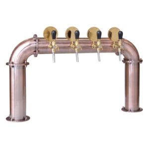 BDT-BR4V Beverage dispense tower “Bridge” for 4pcs of beverage taps