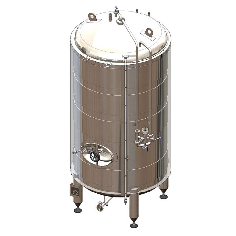 Cuve de fermentation en acier inoxydable - Construire sa brasserie