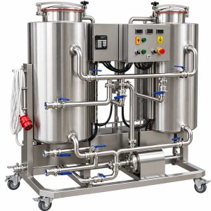 CIP-202 : Station de nettoyage et de désinfection 2×200 litres (la machine CIP mobile)