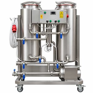 CIP-52 : Stacioni i pastrimit dhe dezinfektimit 2×50 litra (makina e lëvizshme CIP)