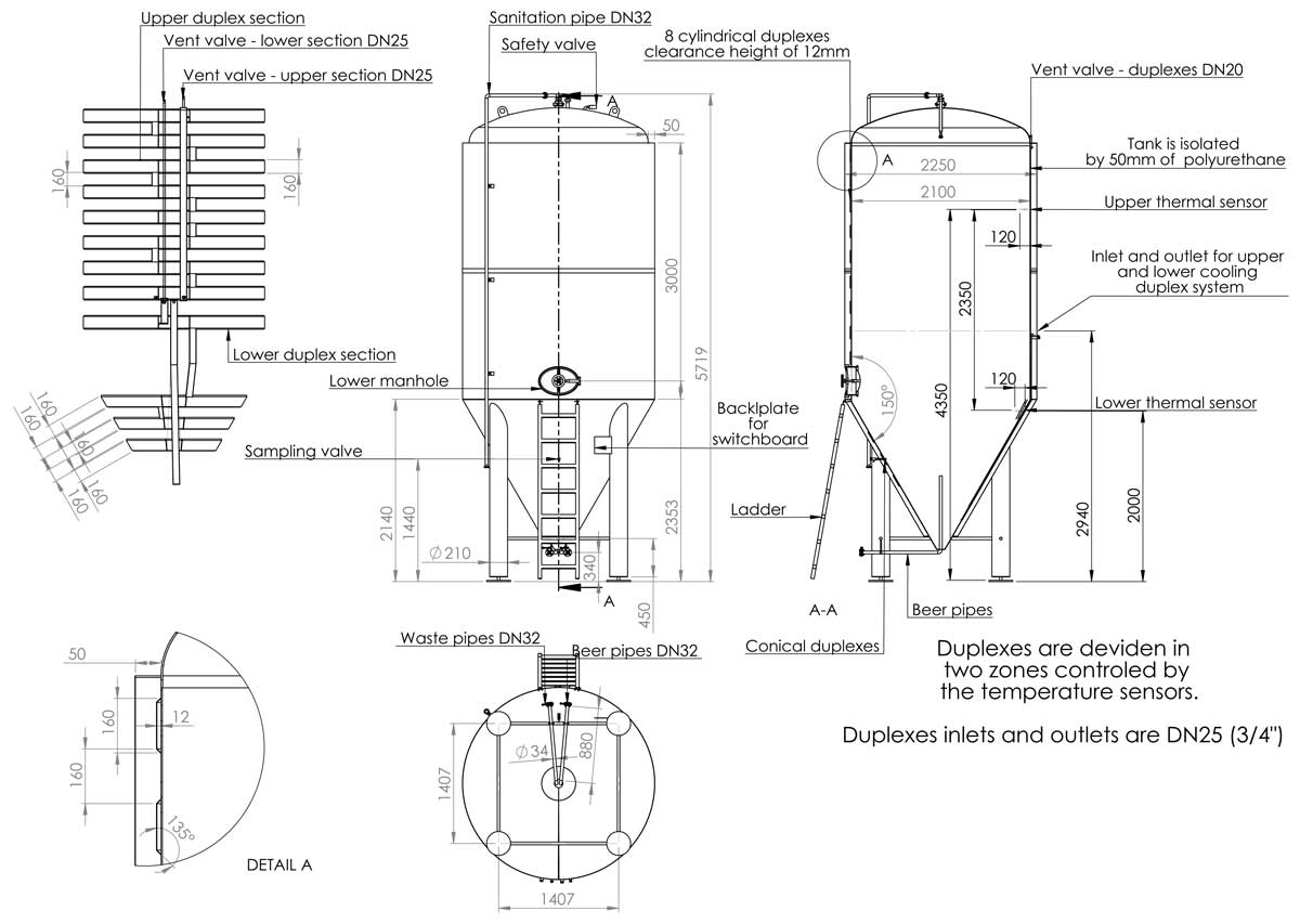 CCT-12000C detail drawing