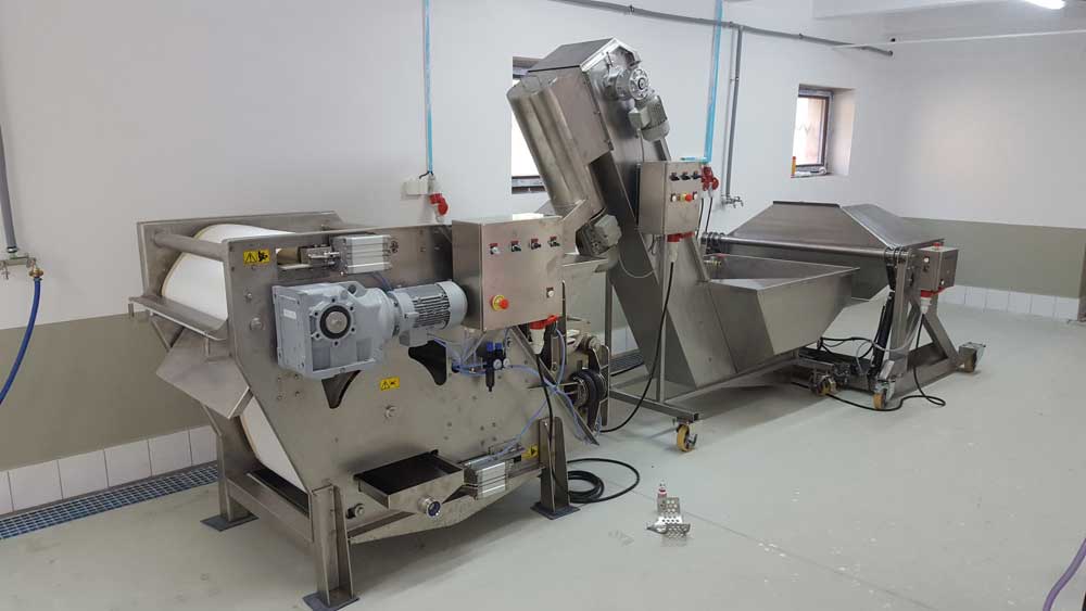 Cider production line 1000 kg per hour