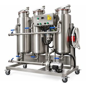 CIP-53 : Cleaning and sanitizing station 3×50 liters (the mobile CIP machine)