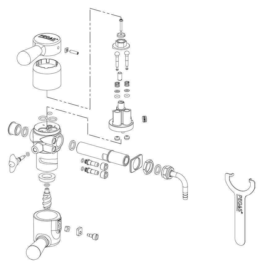 PBFM-03 Pegas Evolution - spare parts