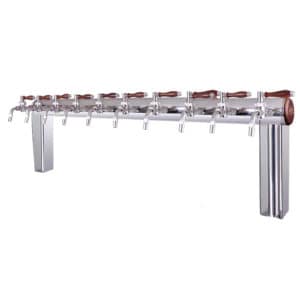 BDT-GT10N : Beverage dispense tower “Beer Gate” with 10pcs of the Nostalgia beverage taps