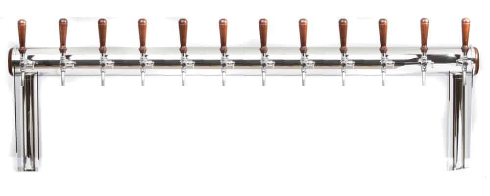 BDT-GT12A : Beverage dispense tower “Beer Gate” with 12pcs of the Aurora beverage taps