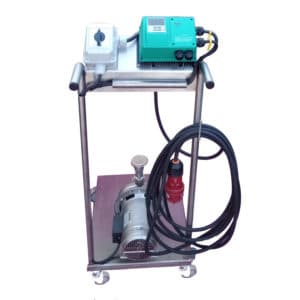MP-55SC : Mobile centrifugal pump 550W with speed control, Stainless steel
