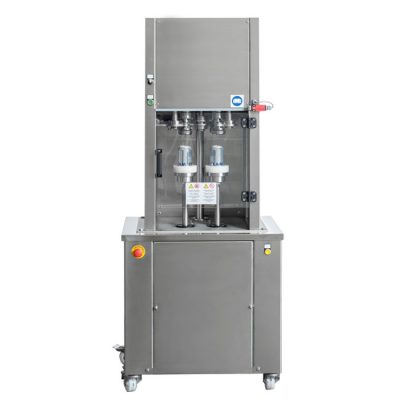 CSM-2 : Twin-head cans capping machine