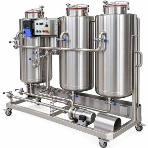CIP-203 : Cleaning and sanitizing station 3×200 liters (the mobile CIP machine)