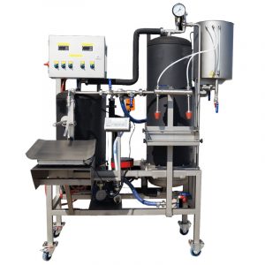 EPBBF-300MG : Electric pasteuriser and filling system of BAG-IN-BOX 300 liters/hr for non-carbonized beverages