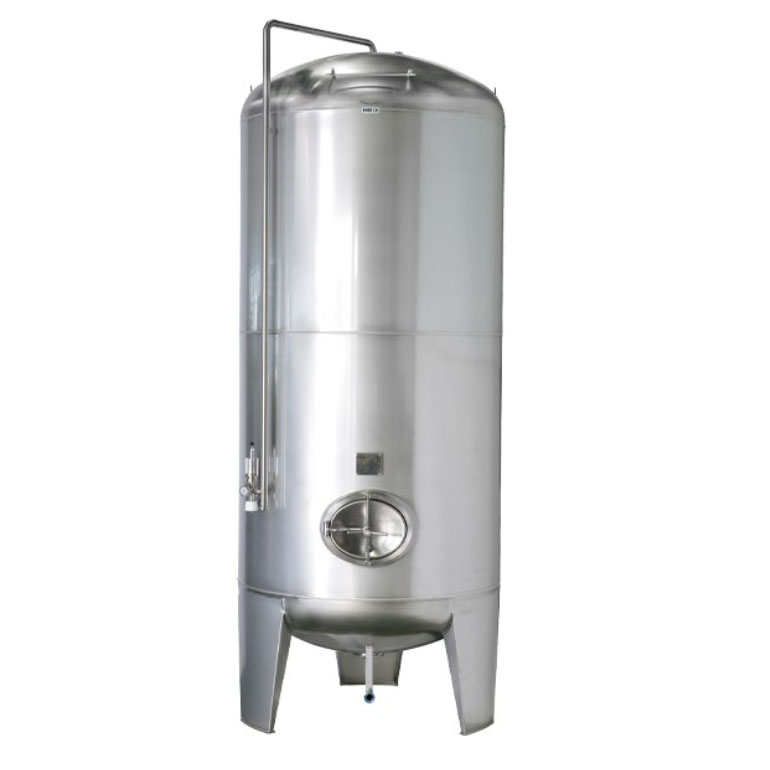 円筒形タンク-2400L 3.0barの容量を持つ発酵槽