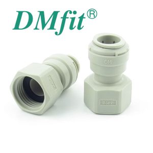 DMA-G34F-H095 : DMfit quick coupler/adapter : BSPP 3/4″ female thread | hose (flexi pipe) D=9.5mm (3/8″), AFAB0609F-1