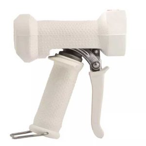 PF-HWPI12SW : Full flow hot water gun, 25bar, 0°C up to +80°C,  G1/2″F / AISI 316 / white