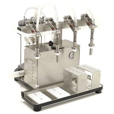 BFM-UF4 : Electric vacuum bottle filler with 4 filling valves - ULTRAFILLER 4