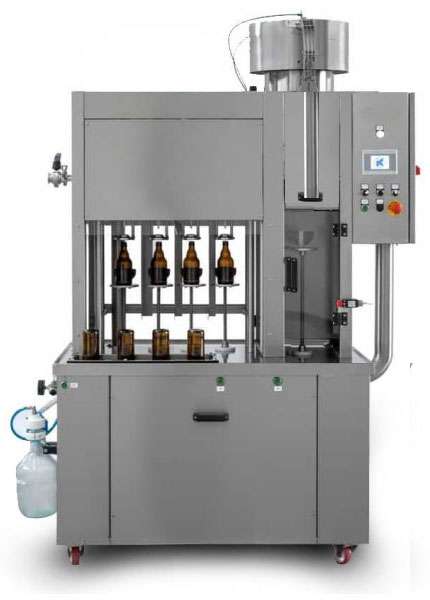 Monoblock 441 / Semi-automatic rinsing, filling and capping machine