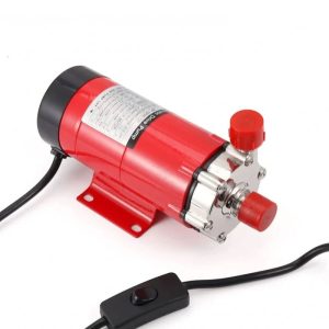 MGP-MKII25 : Magnetic pump 25W with a stainless steel head – suitable for drinks and liquids, temperature up to 120°C (Kegland)