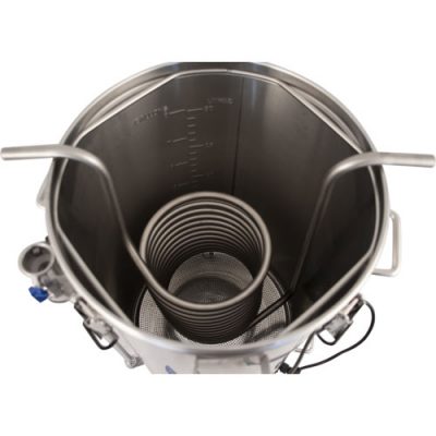 SIC-12X8 : Spiral immersion cooler 12.7mm (1/2″) x 8m for cooling wort and other liquids | 35 liters (KegLand KL09614)