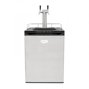 KGR-2TKLXC : Kegerator Kegland Series X – Compact refrigerator for 4 kegs, beer dispense tower with two taps – Complete set