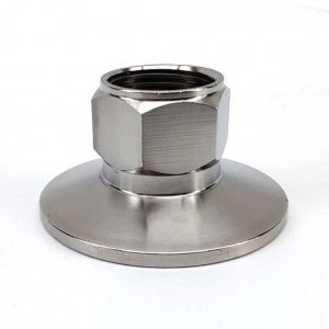 PF-PRTC64G1F : Pipe Reducer TriClamp DN50 2″/64mm to BSP 1″Female, Stainless steel