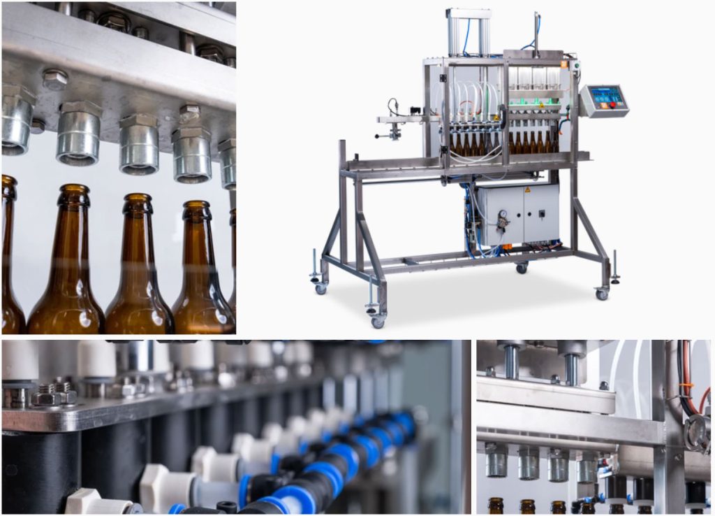 Fill Up Machine Automatic counter-pressure bottle filling machine 1800-2200 bph