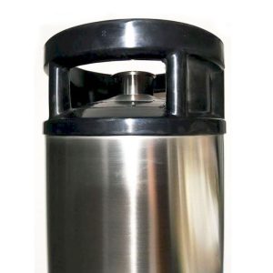 KEG-20SL-S : Stainless steel slim barrel KEG 20 liters with S-coupler (KegLand KL11051S)