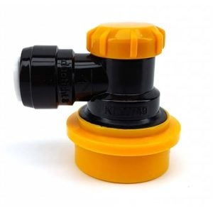 CBL-BH95 : BALL LOCK adapter with quick hose coupler for beverage hose 9.5mm (3/8″) – KL20763