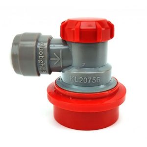 CBL-GH80 : BALL LOCK adapter with quick hose coupler for gas hose 8.0mm (5/16″) – KL20756