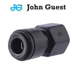 JGA-G14F-H080 : John Guest quick coupler/adapter : BSPP 1/4″ female thread | hose (flexi pipe) D=8.0mm (5/16″), PM450812E