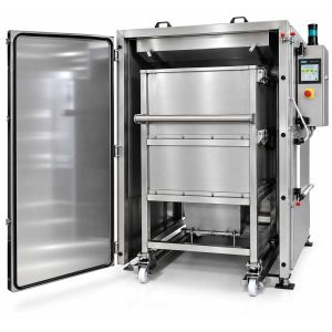 PCH-360WS : Chamber water-shower pasteuriser (for 360-786 bottles or cans in a trolley) / with external steam heating