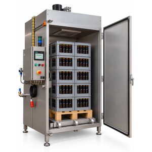 PCH-480ST: Kammerdamppasteurisator (for 480-1200 flasker eller bokser på 1 pall) / ekstern dampoppvarming