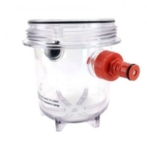 CDT-RMUC : Red multi-use cap : The plastic carbonation/sanitation/filling cap with PET – BALL LOCK adapter for PET bottle, Fermzilla, Kegerator (Kegland KL10788R)