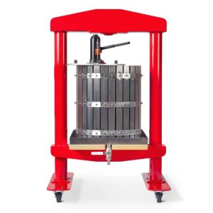 MHP-100S : Manual hydraulic fruit press 100 liters – stainless steel version