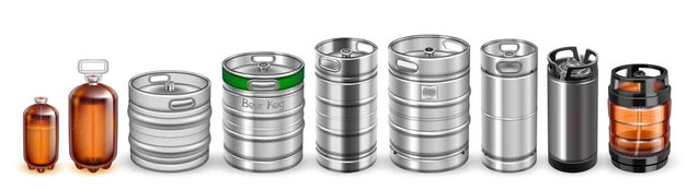 Beverage kegs (beer kegs)
