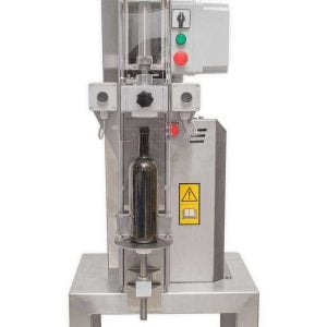 CBC-SA600N : Semi-automatic bottle corking machine (cork stoppers),  with nitrogen injection device