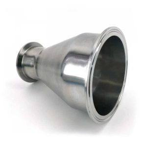 PF-PACOTC6450 : Pipe reducer with cone from TriClamp 2″ D=64 mm to TriClamp 1.5″ D= 50.5 mm