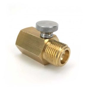 RV-TR21W21 : Reducer Tr21 (female ACME ) to W21.8 (male) for CO2 Sodastream pressure cylinders | Brass (KL15578W)