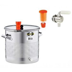 UFKC-30S : Universal fermentation KEG barrel 30 liters, with cooling jacket, equipped