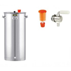 UFKN-120S : Universal fermentation KEG barrel 120 liters, without cooling jacket, equipped