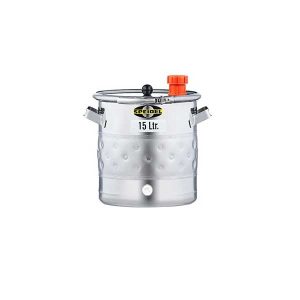 UFKC-15S : Universal fermentation KEG barrel 15 liters, with cooling jacket, equipped