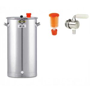 UFKN-60S : Universal fermentation KEG barrel 60 liters, without cooling jacket, equipped