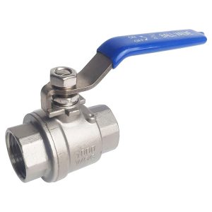 BVK-F2BSP-034 : Ball valve 3/4″F (2-piece, dismountable, full-flow) with connections 2x BSP 3/4″ internal thread, stainless steel, K-design